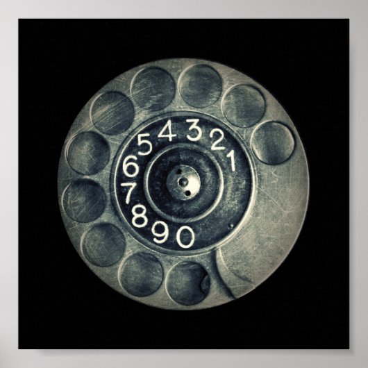 original rotary phone poster (Voorkant)