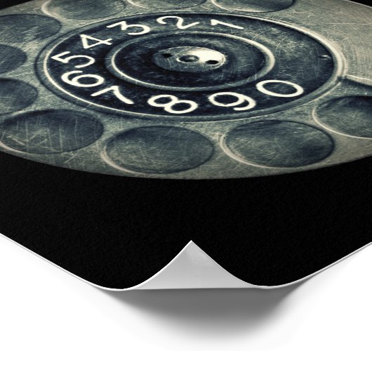 original rotary phone poster (Hoek)