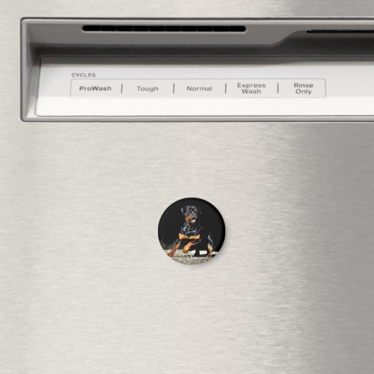 Original Rottweiler Magnet (Insitu (Vaatwasser))