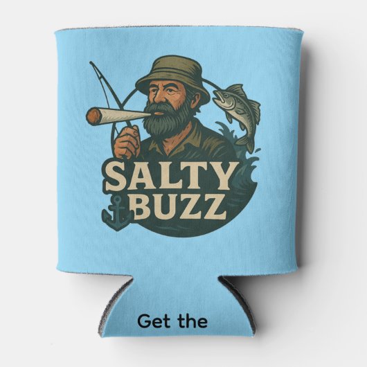 Original Salty Buzz Can Cooler (Voorkant)