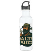 Original Salty Buzz Water Bottle Waterfles (Voorkant)