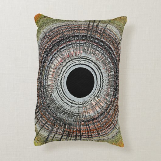 Original spin art accent kussen (Achterkant (Verticaal))