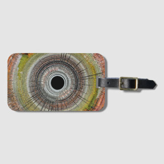 Original spin art bagagelabel