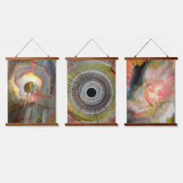 Original spin art hangend wandkleed