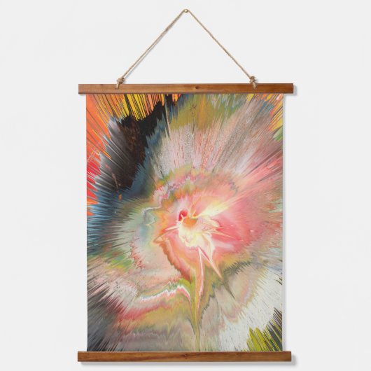 Original spin art hangend wandkleed (Voorkant 3)