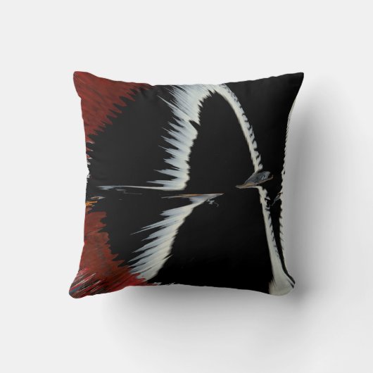 Original spin art kussen (Achterkant)