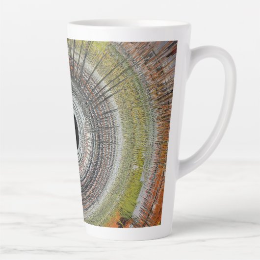 Original spin art latte mok (Rechts)