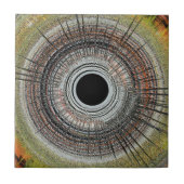 Original spin art tegeltje (Voorkant)