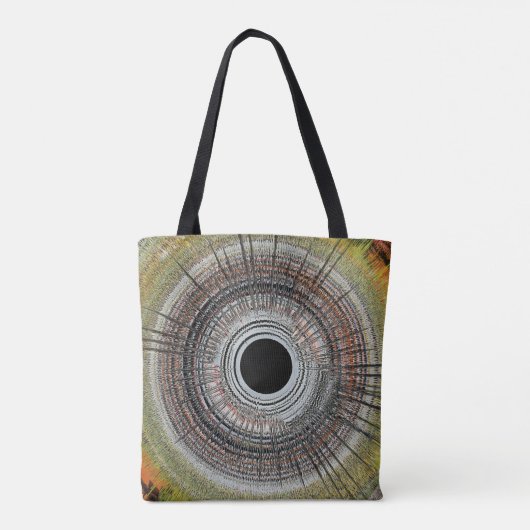 Original spin art tote bag (Achterkant)