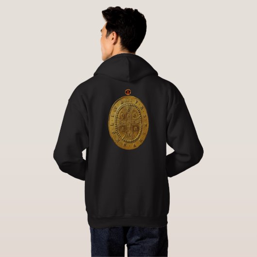 Original St Benedict Medal Sweatshirt (Achterkant volledig)