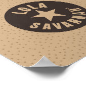 Original Texas Pecan Poster (Hoek)