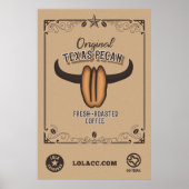 Original Texas Pecan Poster (Voorkant)
