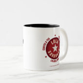 Original Texas Pecan Tweekleurige Koffiemok (Voorkant rechts)