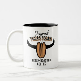 Original Texas Pecan Tweekleurige Koffiemok