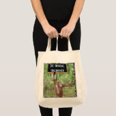 Original Treehugger Orangutan Tote Bag (Voorkant (product))