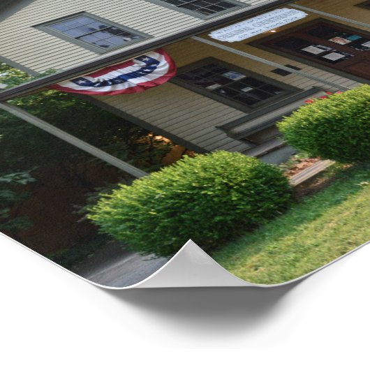 Original Wasco County Courthouse, The Dalles, OF Poster (Hoek)