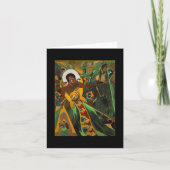 Original watercolor painting kaart (Voorkant)