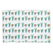 Original watercolor plant design Pillowcase Kussensloop (Voorkant)