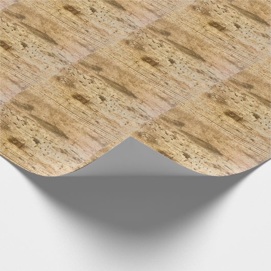 Original Wood Grain Cadeaupapier (Hoek)