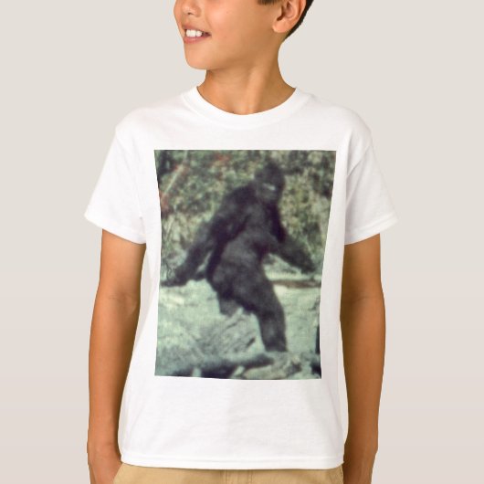 ORIGINEEL 1967 BIGFOOT SASQUATCH FOTO T-SHIRT (Voorkant)
