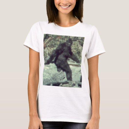ORIGINEEL 1967 BIGFOOT SASQUATCH FOTO T-SHIRT (Voorkant)