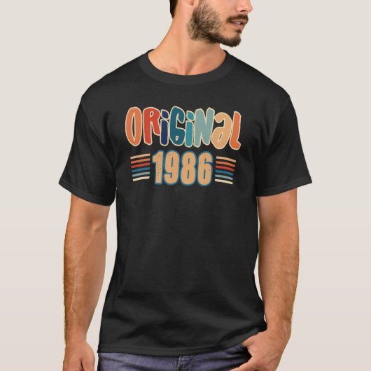 Origineel 1986 t-shirt (Voorkant)
