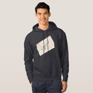 Origineel 1 Donkergrijze Heren Pullover Hoodie