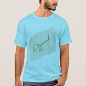 Origineel 1 Heren Blue Horizon basic T-shirt (Voorkant)