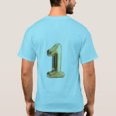 Origineel 1 Heren Blue Horizon basic T-shirt (Achterkant)