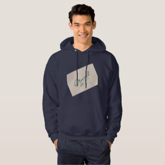 Origineel 1 Navy Blauwe Heren Hoodie voor Volwasse