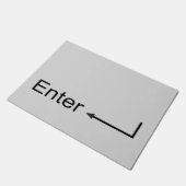 Origineel aangepast computertoetsenbord Voer knop Deurmat (Schuin)