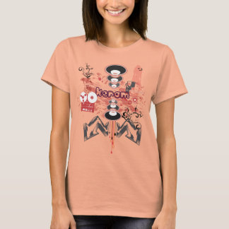 Origineel aangepast ontwerp voor muziekkunstenaar  t-shirt