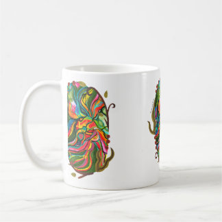 Origineel Abstract portaalpatroon Koffiemok