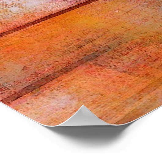 Origineel Abstract Poster afdrukken (Hoek)