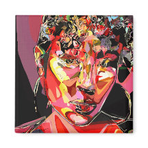 Origineel Abstract Vrouw portret