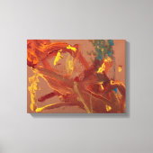 Origineel acryl schilderij afgedrukt als canvas afdruk (Voorkant)