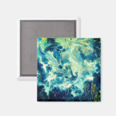 Origineel acrylpourArt Magnet (Voorkant / Achterkant)