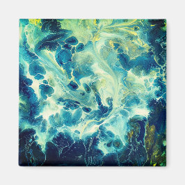 Origineel acrylpourArt Magnet