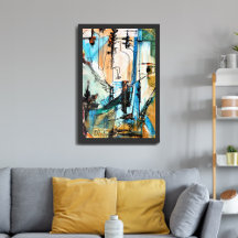 Origineel acrylschilderij op