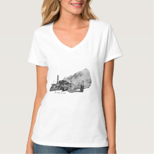 origineel afbeelding met stilstand van de vintage  t-shirt