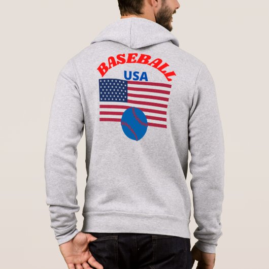 Origineel AMERIKAANS-baseball True Classic Collect Hoodie (Achterkant)