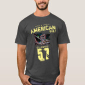 Origineel Amerikaans - Klassieke 57-autohoek T-shirt (Voorkant)