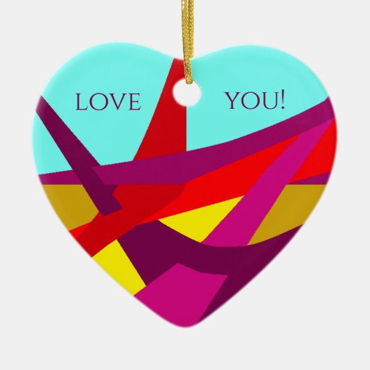 Origineel Art Design Keramisch Ornament (Voorkant)