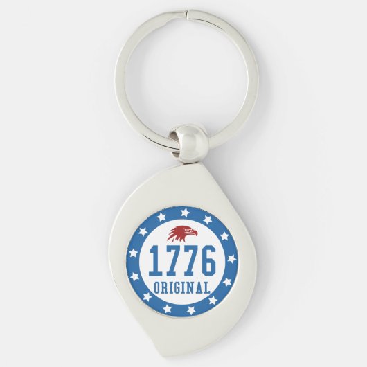 Origineel Badge 4 juli 1776 Sleutelhanger (Voorkant)