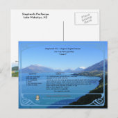 Origineel Briefkaart van herdersvijver (Voorkant / Achterkant)