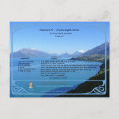 Origineel Briefkaart van herdersvijver (Voorkant)