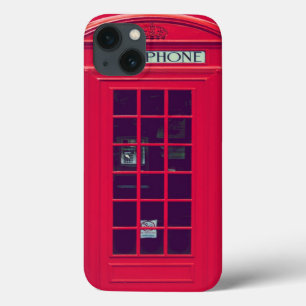 Origineel British red phone box Case-Mate iPhone Case