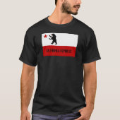Origineel California Beer Flag T shirt (Voorkant)