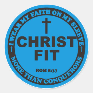 Origineel Christ Fit label stickers