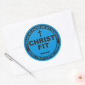 Origineel Christ Fit label stickers (Envelop)